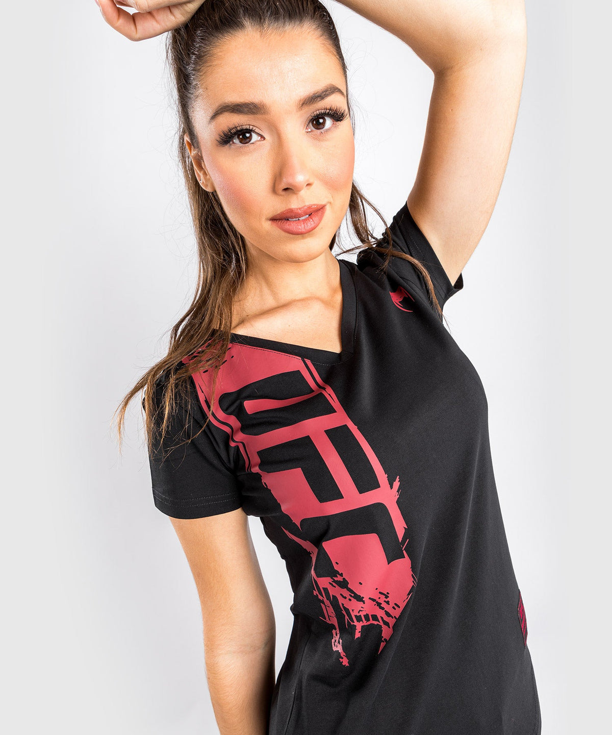 T-Shirt UFC Venum Authentic Fight Week 2.0 - For Women - Black/Red