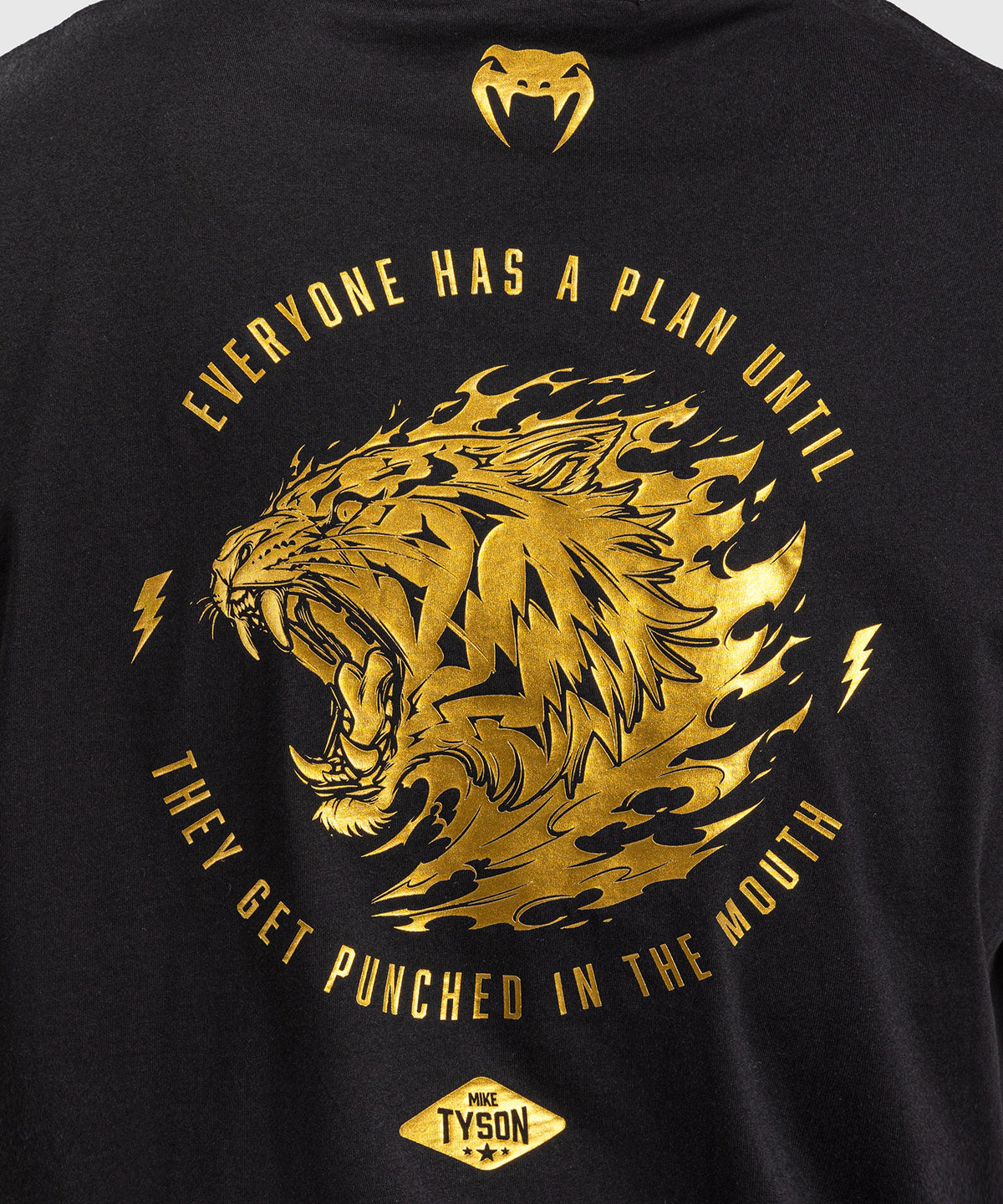 Venum x Mike Tyson Tiger Sleeveless T-Shirt - Black/Gold