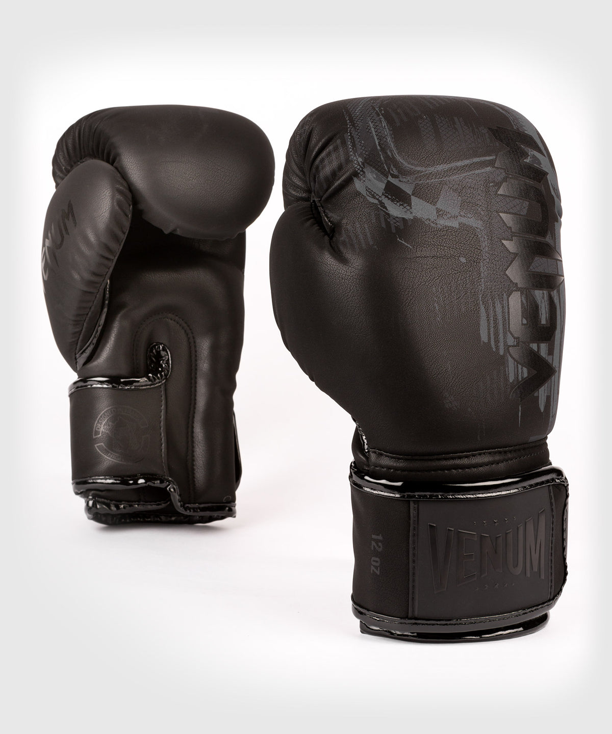 Venum Skull Boxhandschuhe - Schwarz/Schwarz