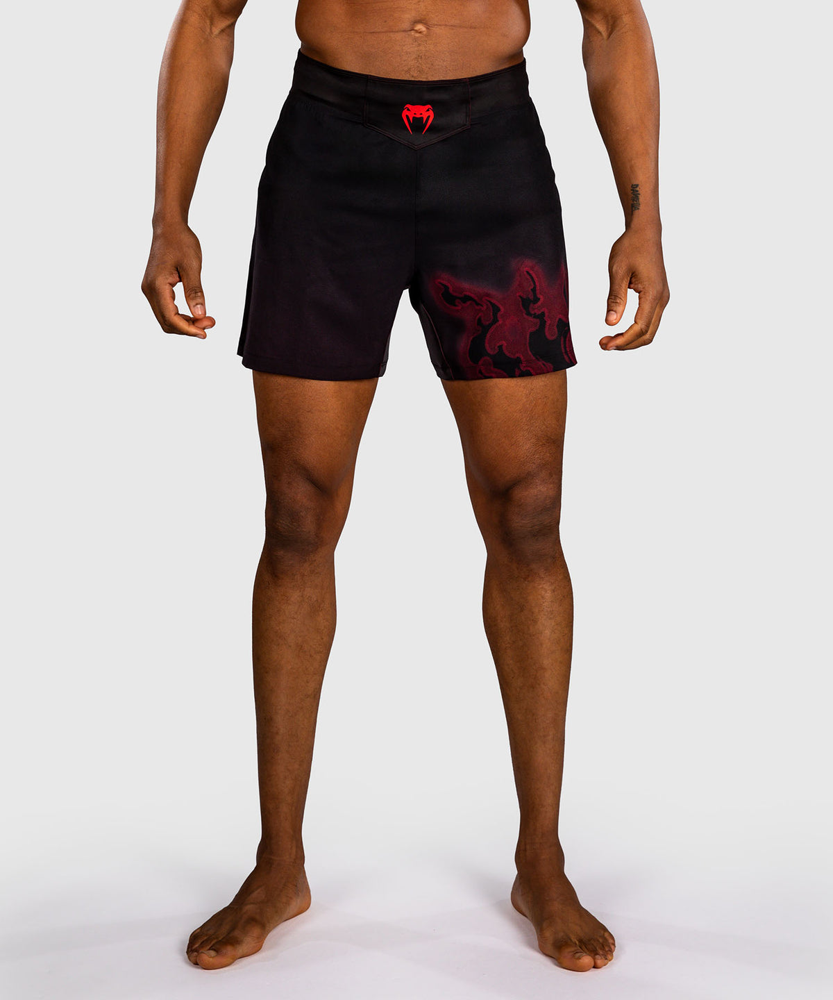 Venum Spectre Short de Combate – Negro/Rojo