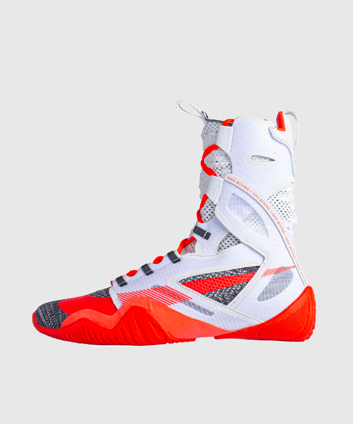 Chaussures de Boxe Nike Hyperko 2 - Blanc/Rouge/Gris