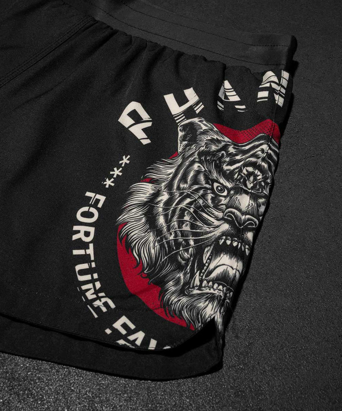 Phantom Athletics Fusion Tiger Unit Fightshorts - Schwarz