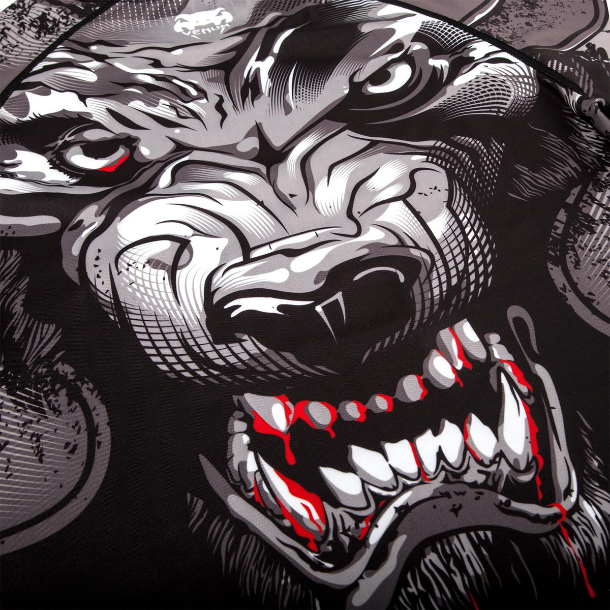 Rashguard Venum Werewolf - Long Sleeve - Black/Grey