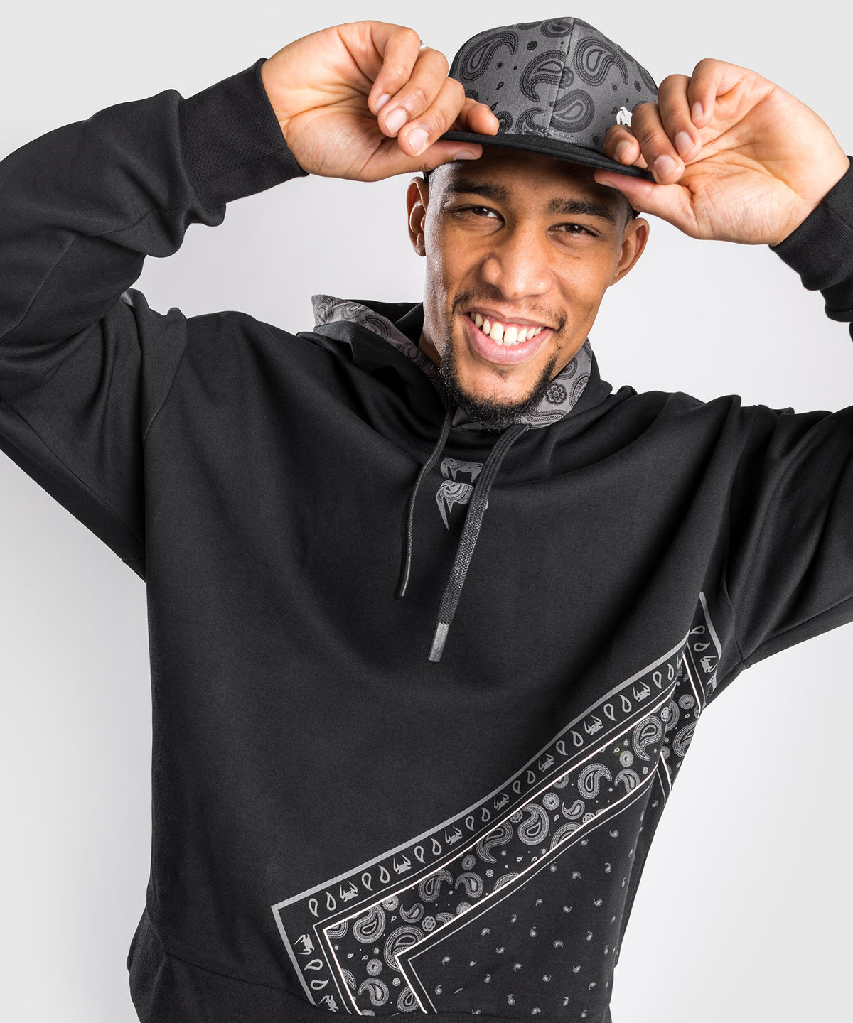 Sudadera con capucha Venum Cali 34 XL- Oversize - Negro