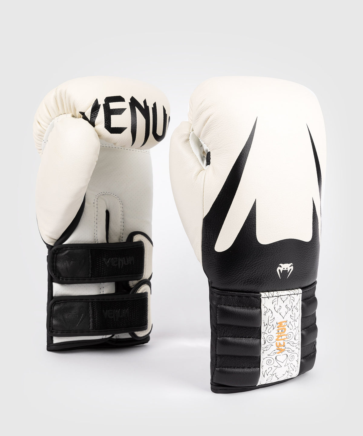 Venum Reverso Boxing Gloves - Snow White/Black