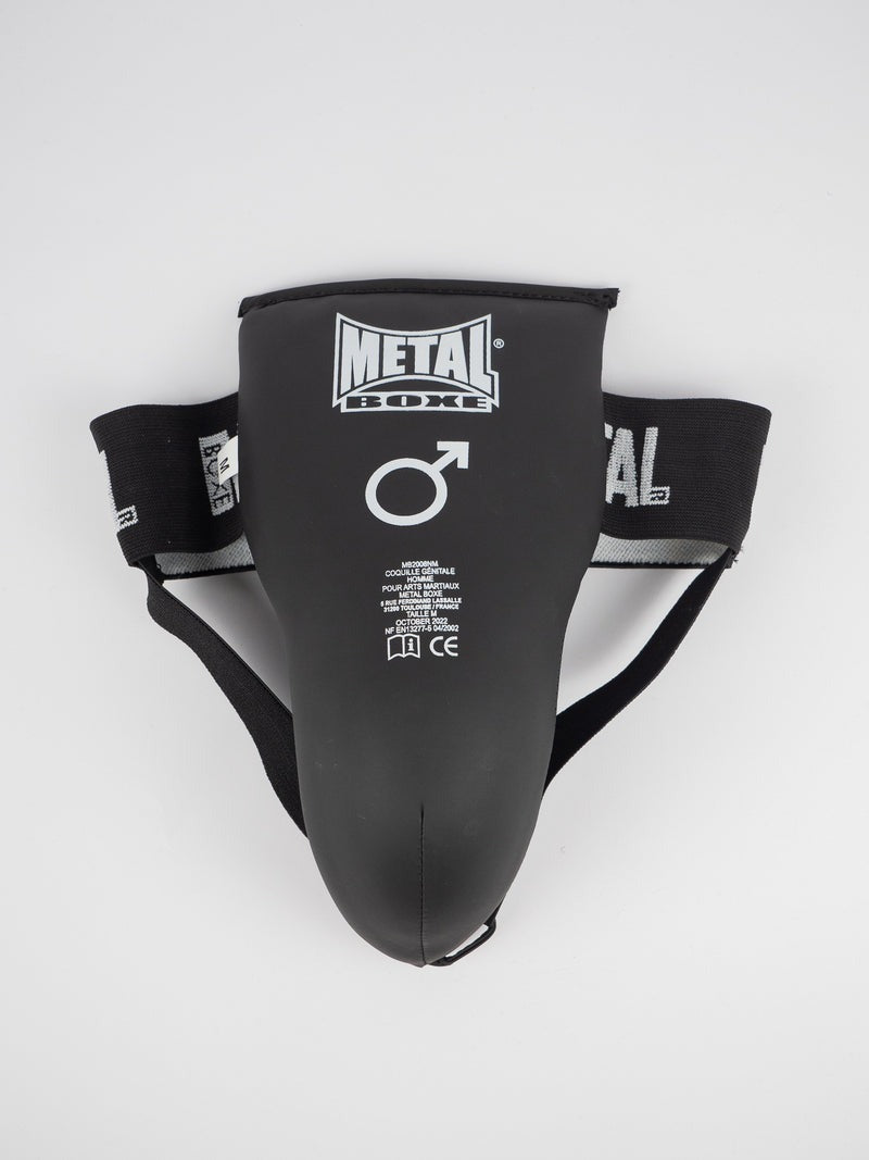 Metal Boxe Anatomica Conchiglia - Nero