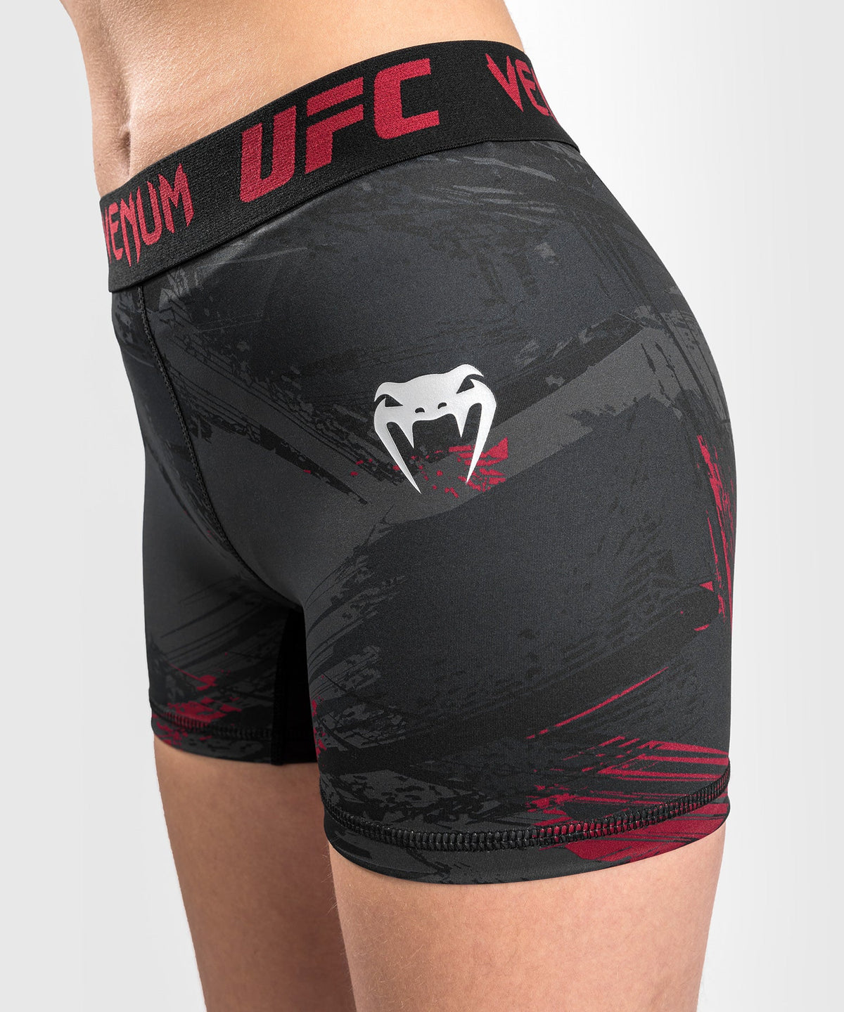 Venum Authentic Fight Week 2.0 UFC Kompressionsshorts - Damen - Schwarz/Rot