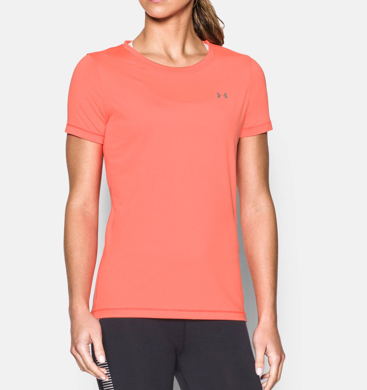Under Armour Heatgear T-Shirt – Orange