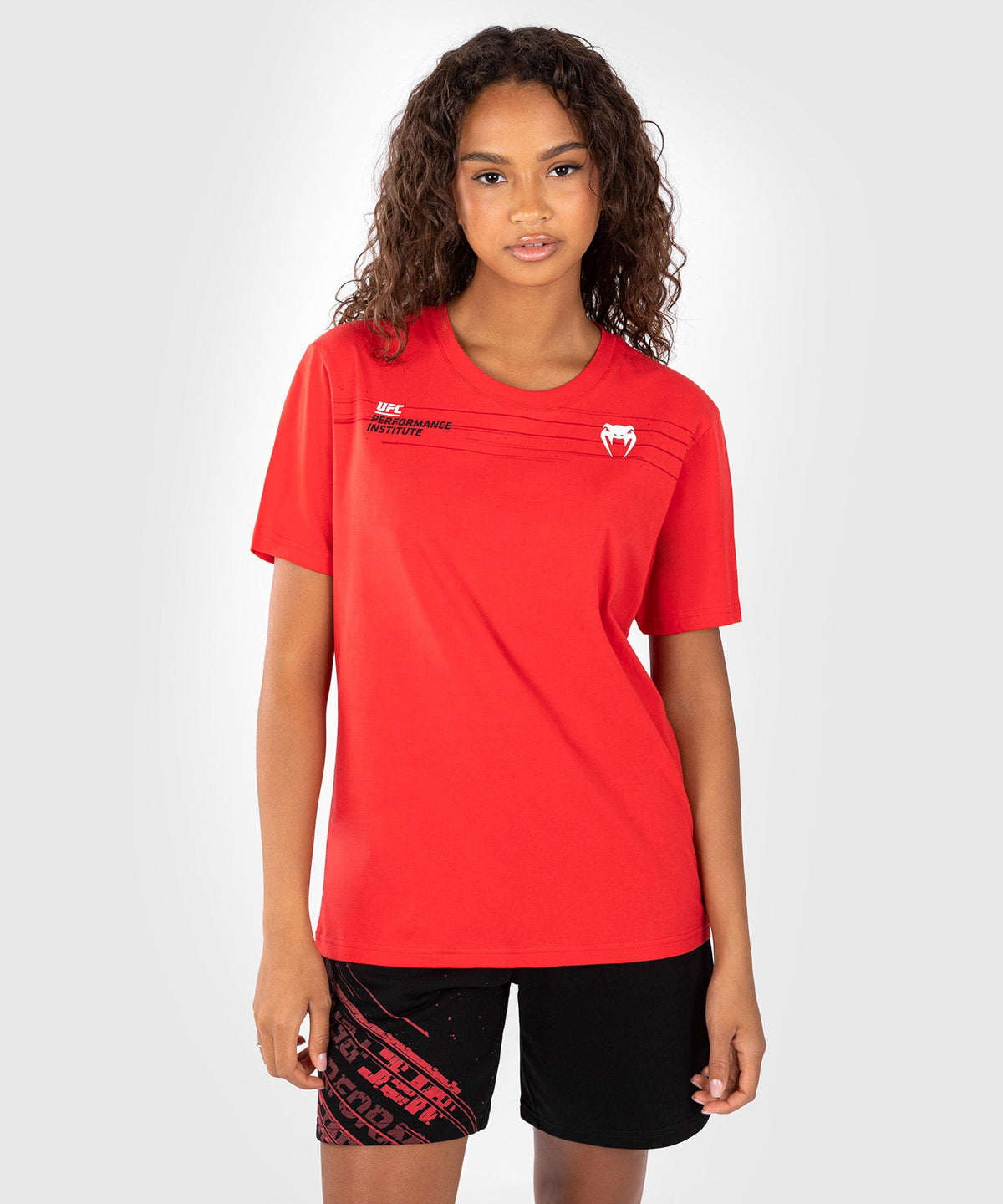 T-Shirt Femme UFC Venum Performance Institute 2.0 - Rouge