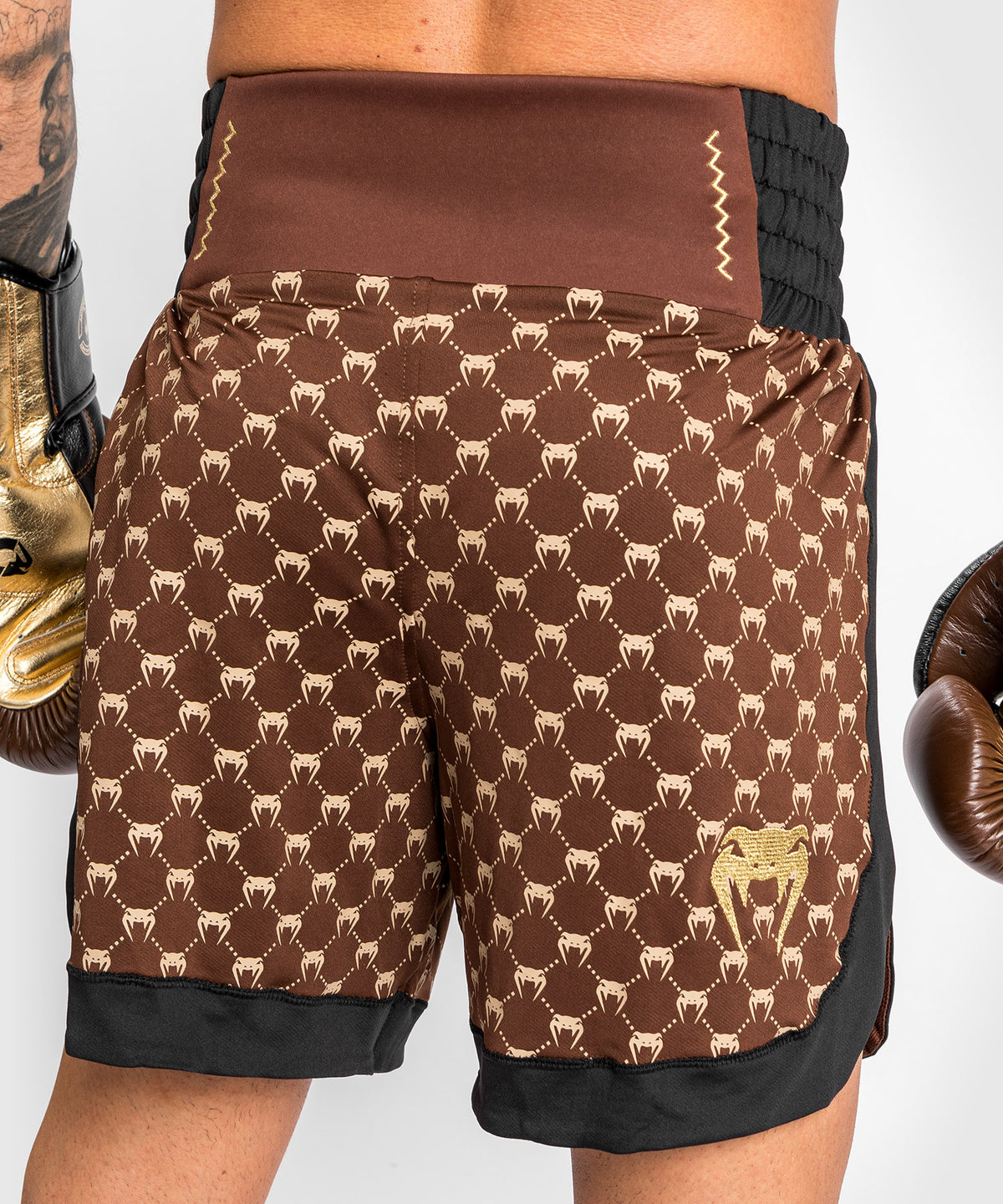 Venum Monogram Boxershorts - Schwarz/Braun