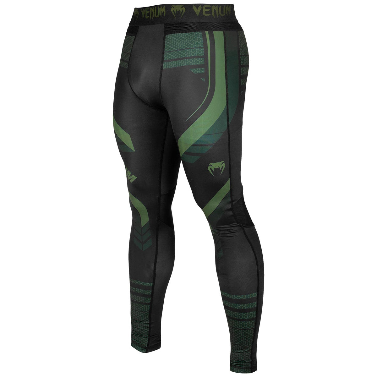 Pantalon de Compression Venum Technical 2.0 - Noir/Kaki - Exclusivité