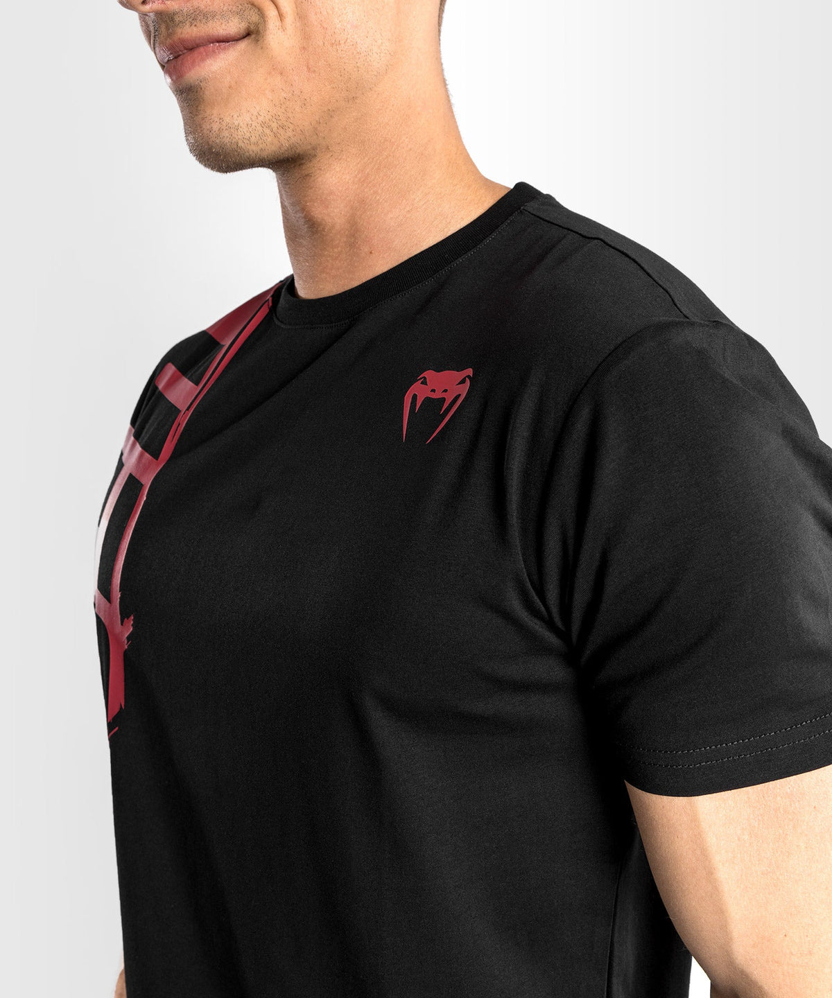 T-Shirt UFC Venum Authentic Fight Week 2.0 - Manches Courtes - Noir/Rouge
