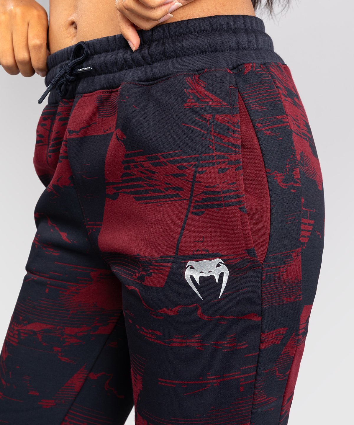 UFC Zenith by Venum Authentic Fight Week Pantaloni Donna - Blu navy/Bordeaux/Argento