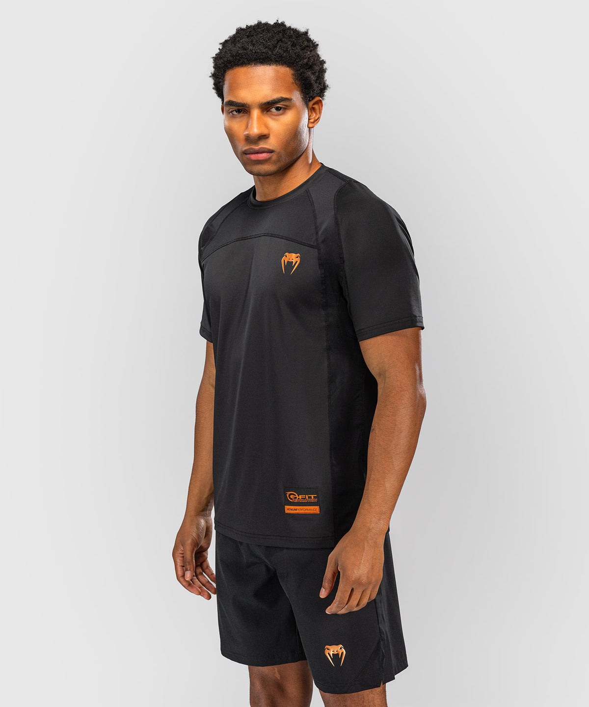 Venum G-Fit Revolution Dry-Tech-T-Shirt - Schwarz/Kupfer