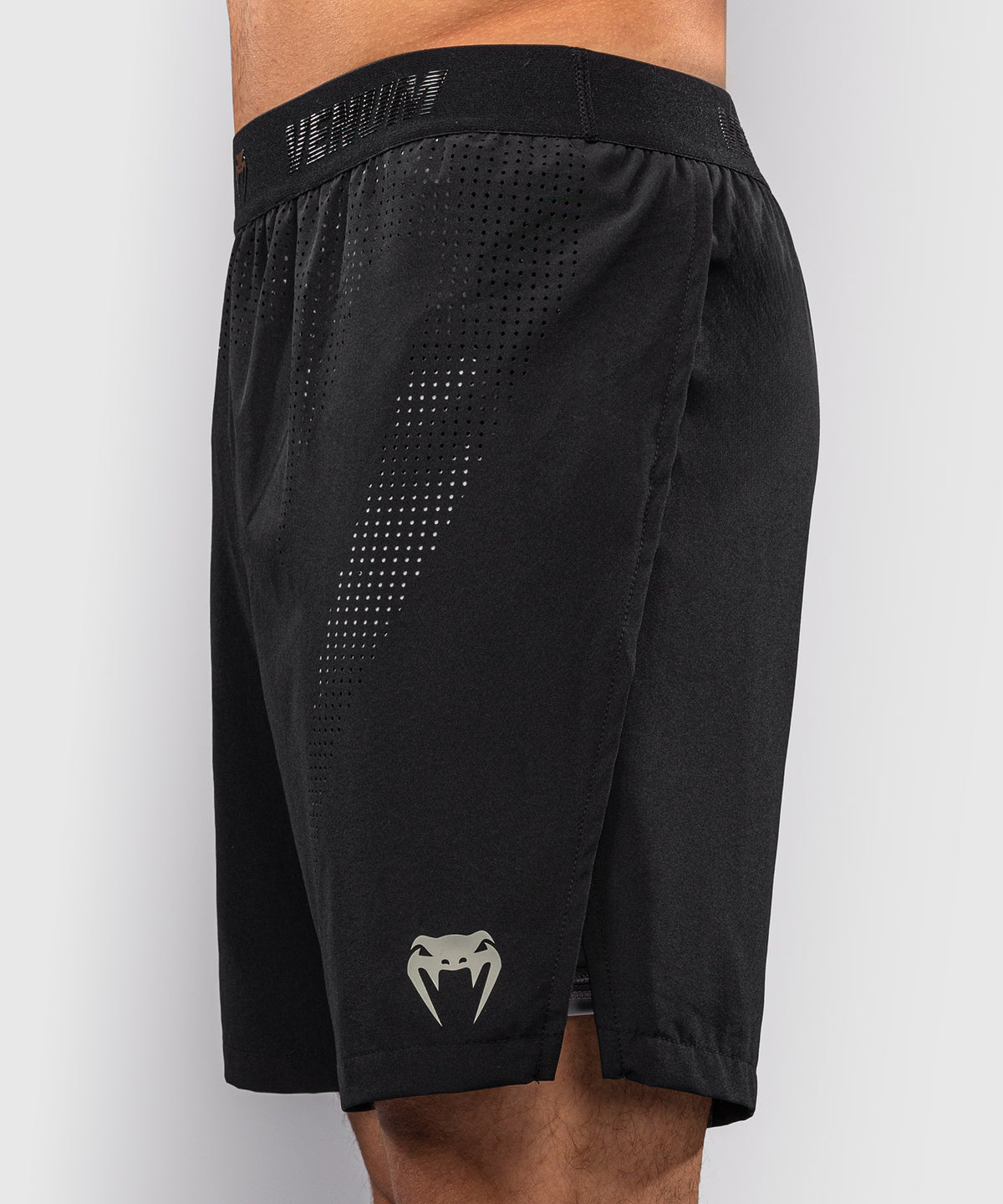 Pantalones cortos de entrenamiento híbridos Venum Lazer - Negro/Gris