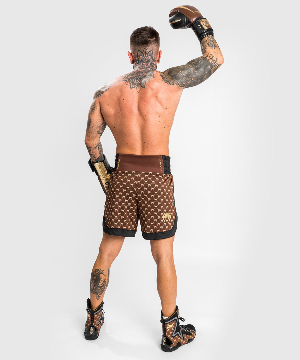 Venum Monogram Boxershorts - Schwarz/Braun