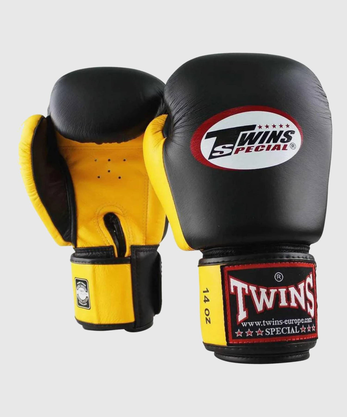 Twins BGVL3 Boxing Gloves - Black/Yellow