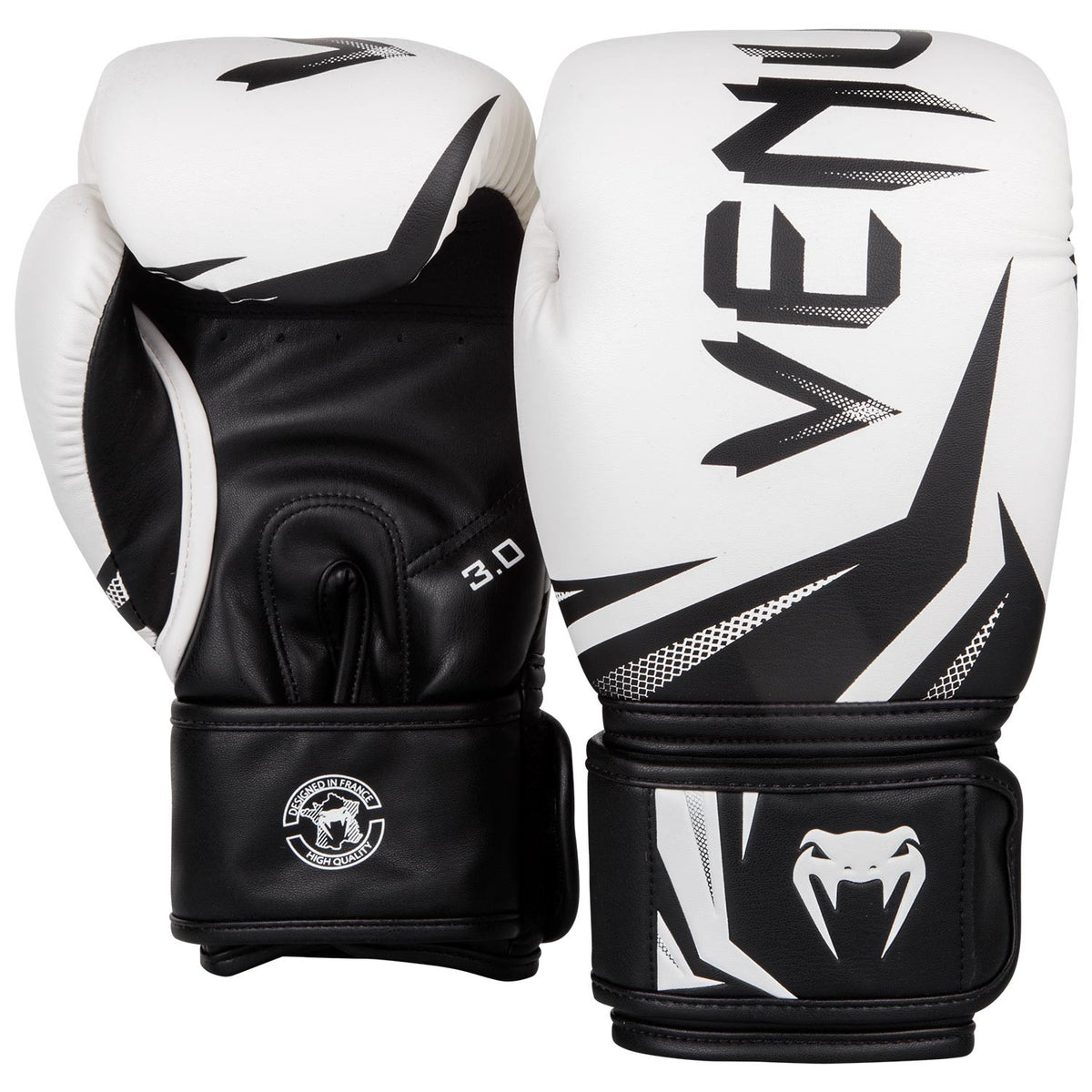 Gants de boxe Venum Challenger 3.0 – Blanc/Noir