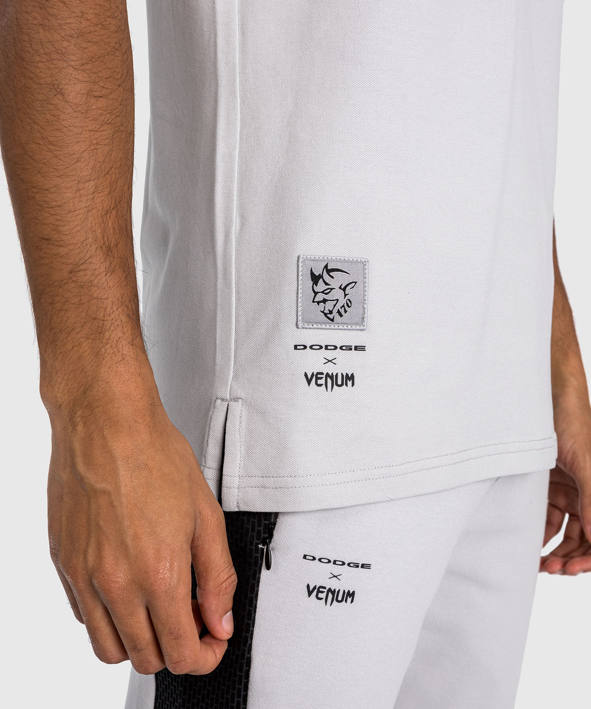 Venum x Dodge Demon 170  Polo pour homme - Gris