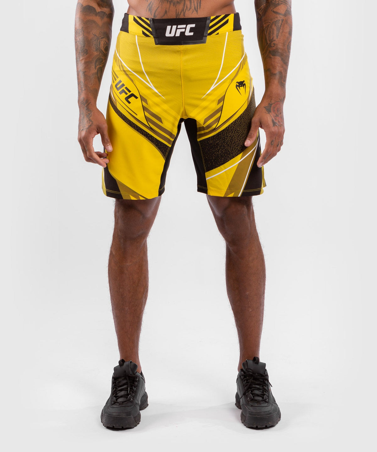 UFC Herren Fightshorts Venum Authentic Fight Night - Long Cut - Gelb