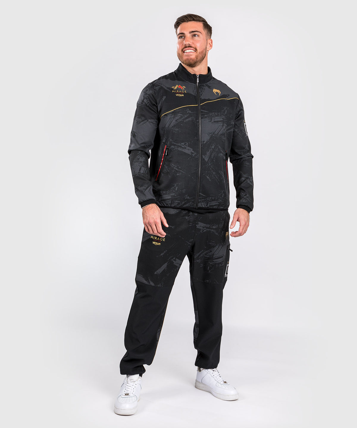 Veste de survêtement Venum x Mirage - Noir/Or