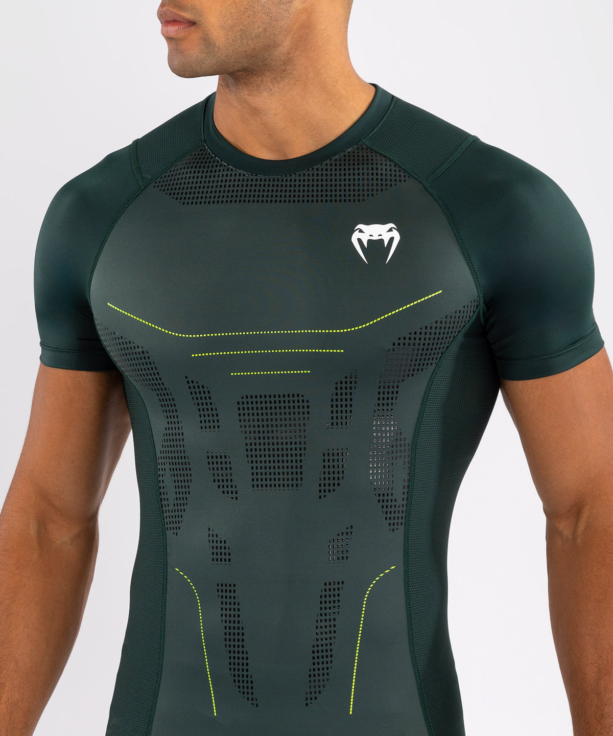 Rashguard Venum Technical 3.0 - Vert Forêt