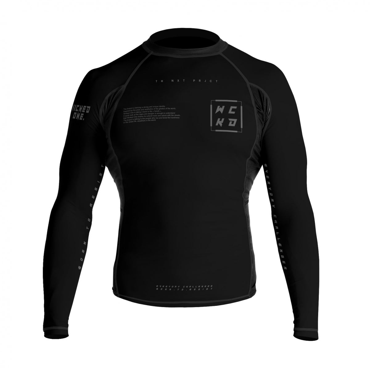 Wicked One Score Rashguard - Schwarz