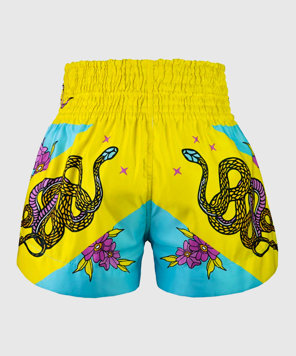 Short de Muay Thai Tuff Tiger And Python - Bleu ClAir