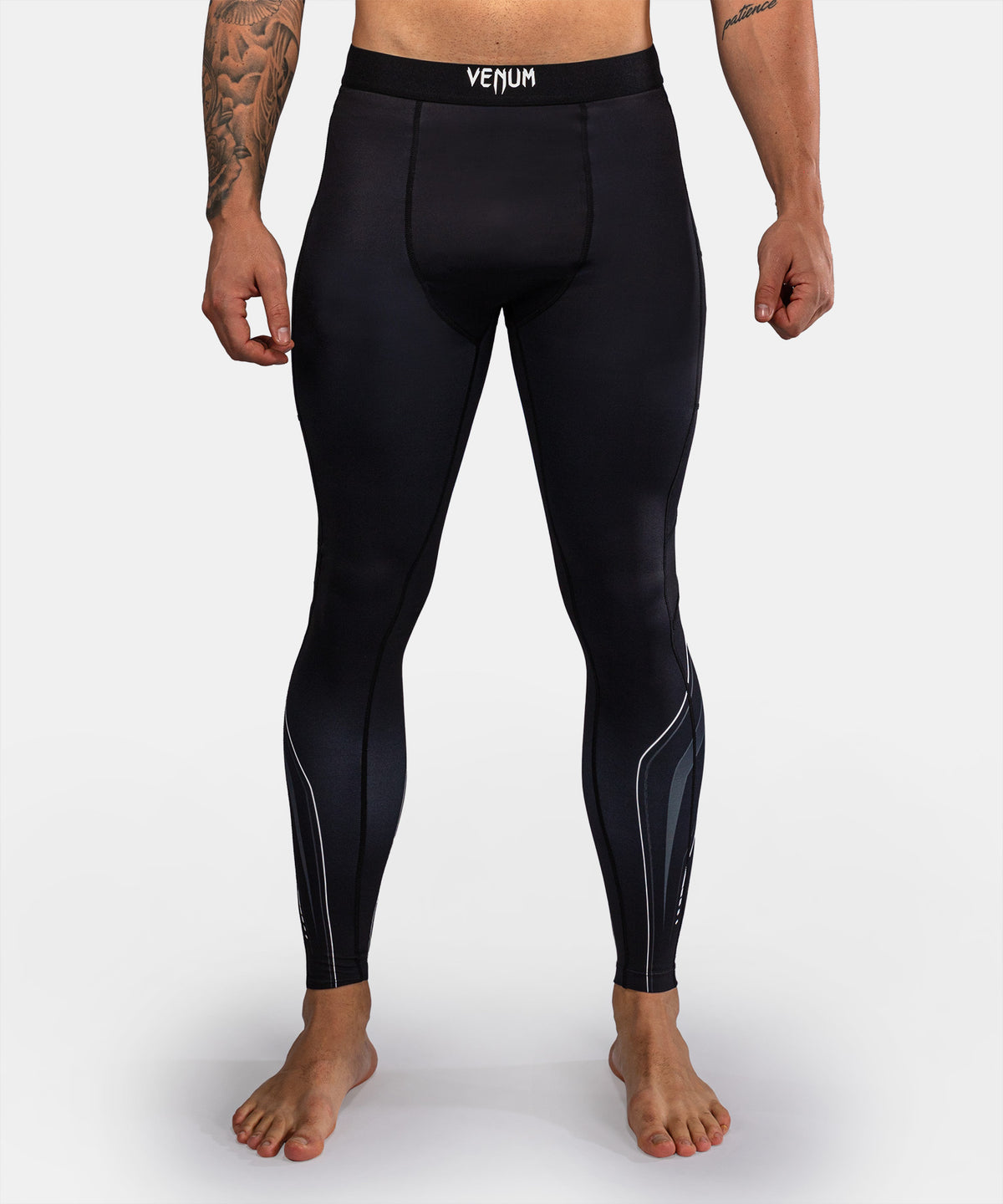 Venum Streamline Spats - Black/White