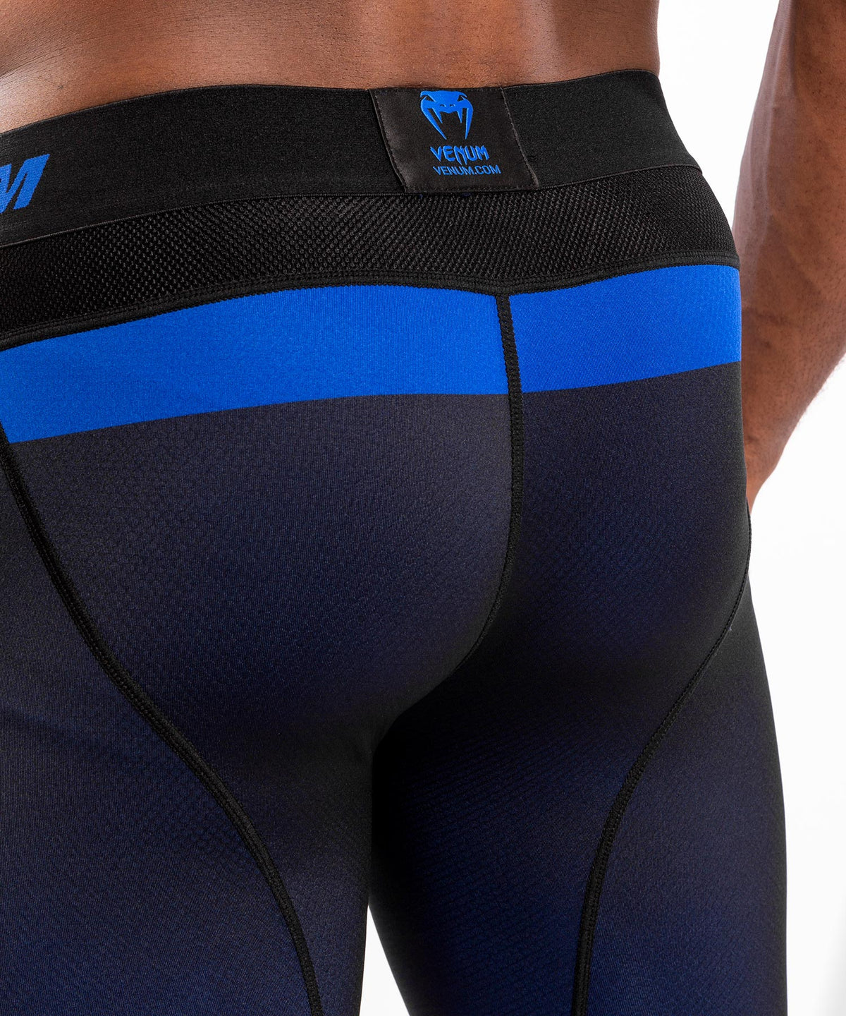 Pantaloni a compressione Venum No Gi 3.0 - Nero/Blu