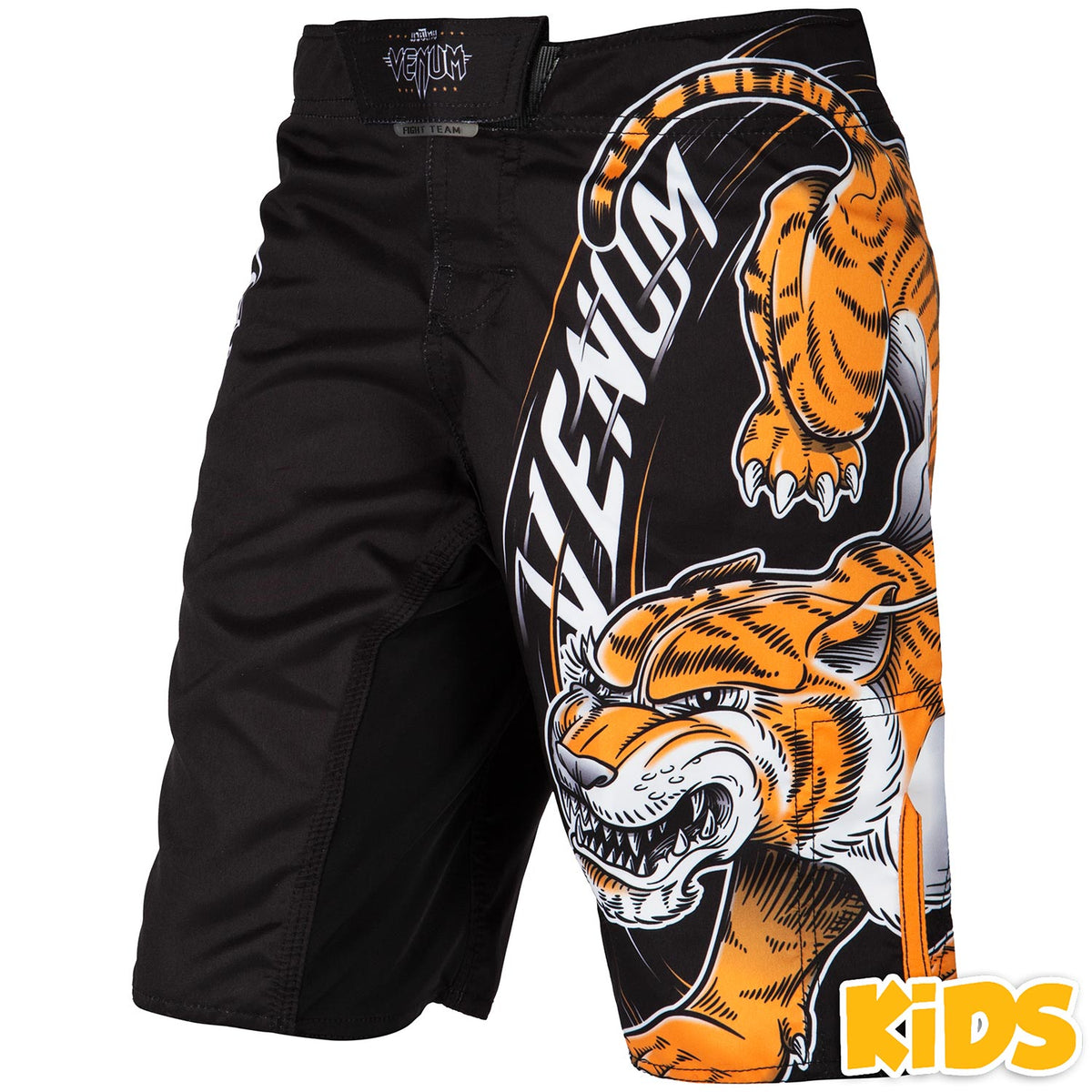 Pantalones cortos de lucha para ninos Venum Tiger King  - Negro