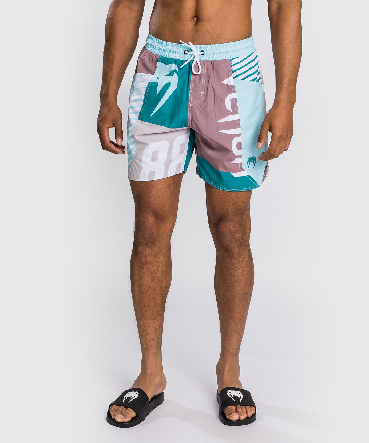 Venum Summer 88 Pantaloncini Da Surf - Clearwater/Blu mozaico
