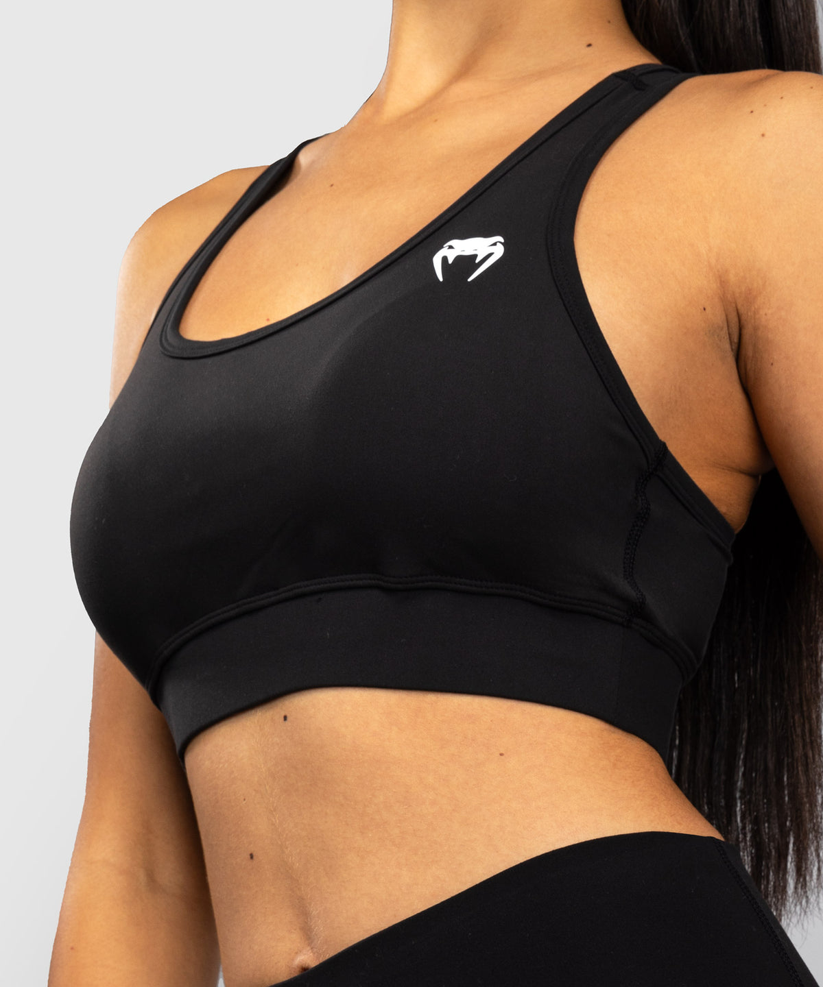 Reggiseno Sportivo a Medio Impatto Venum Essential - Nero
