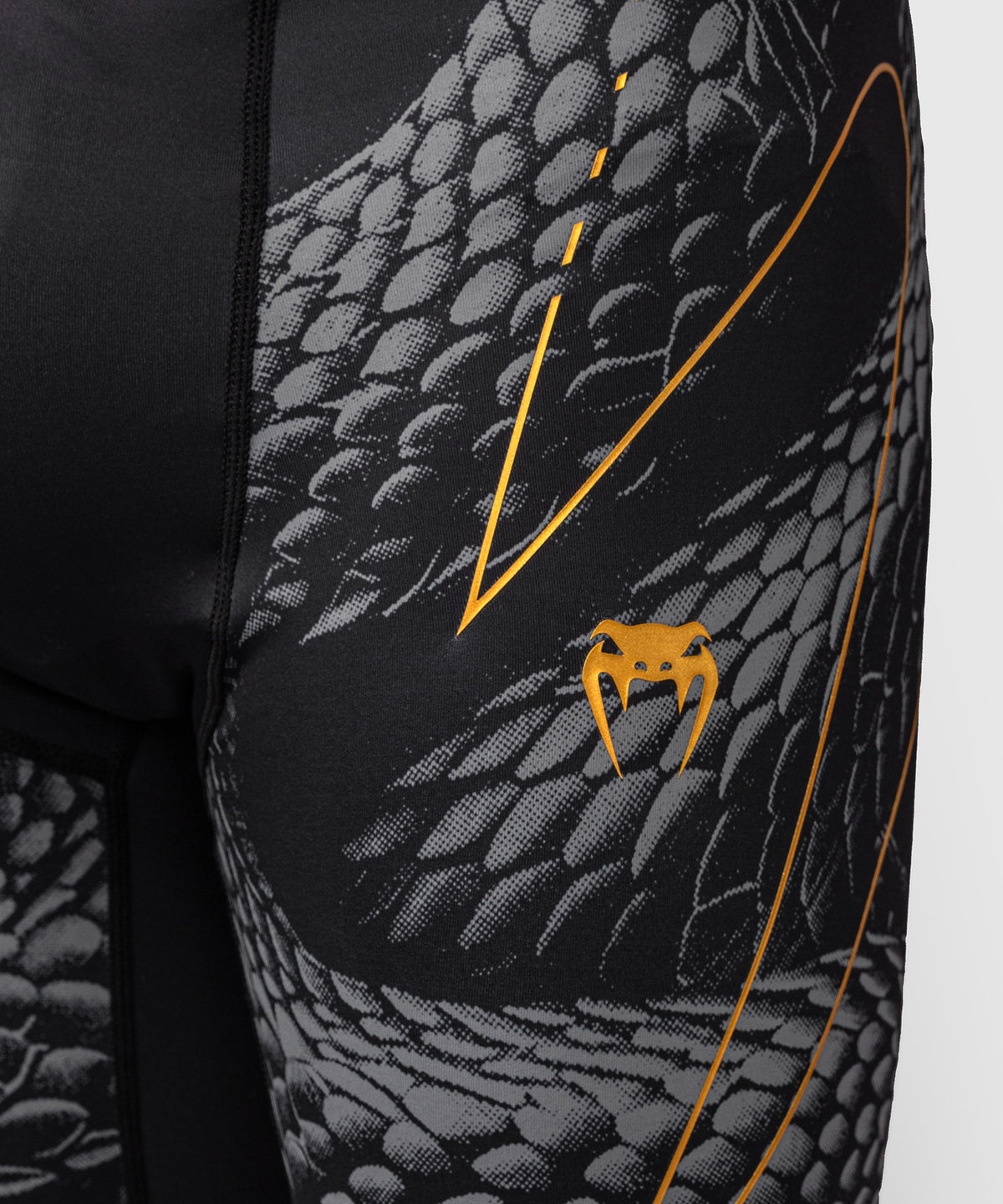Venum Matupa Pantaloncini a Compressione - Nero/Grigio/Oro