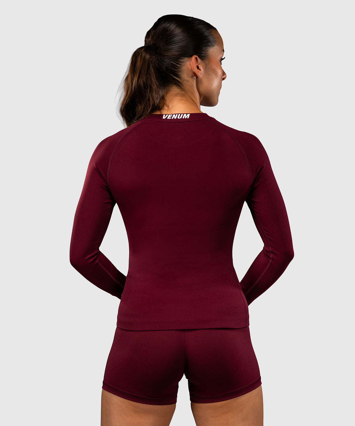 Venum Aero XT Rashguard de Manga Larga - Ciruela