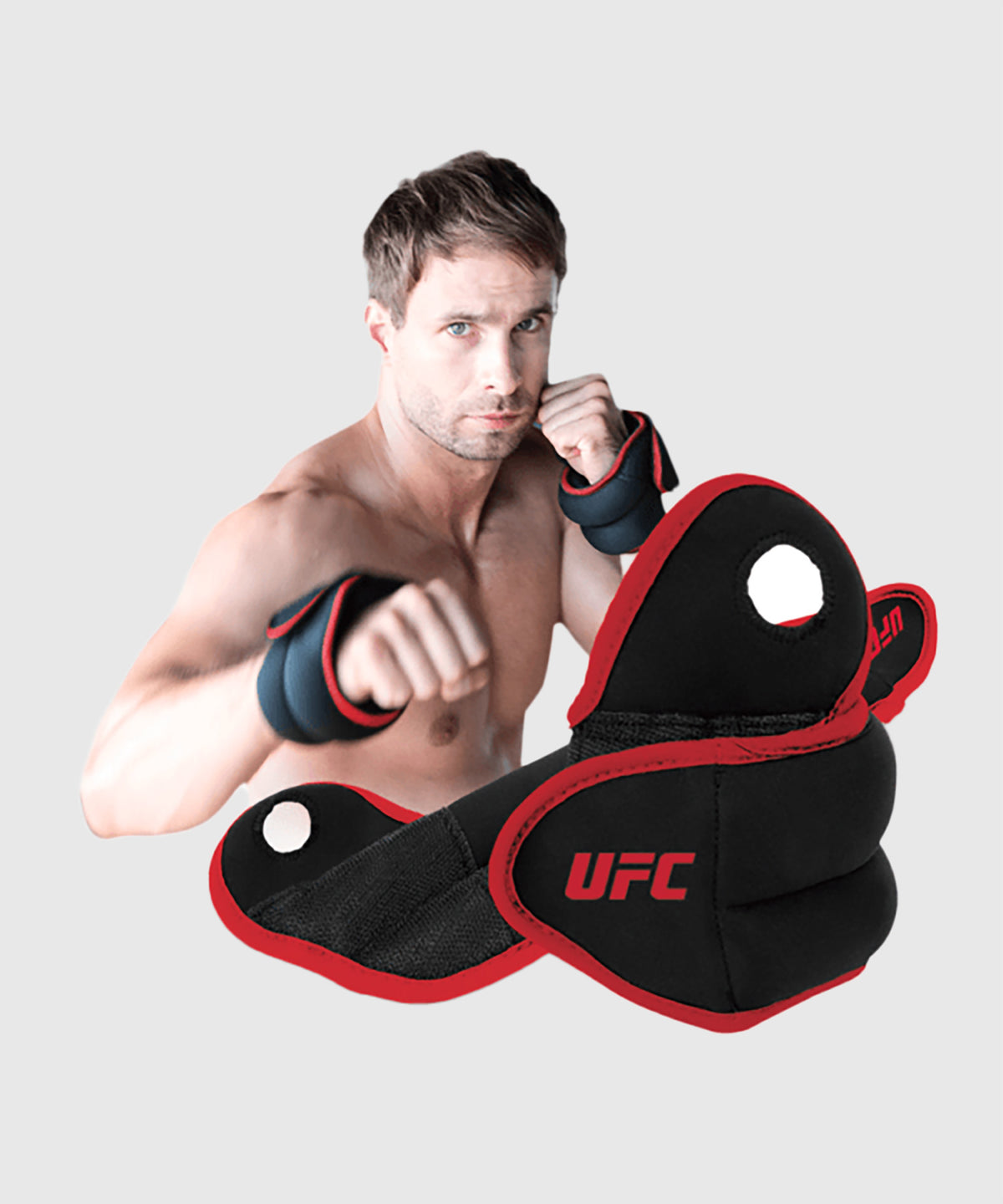 UFC 1kg Weighted Wrist Wraps – Black