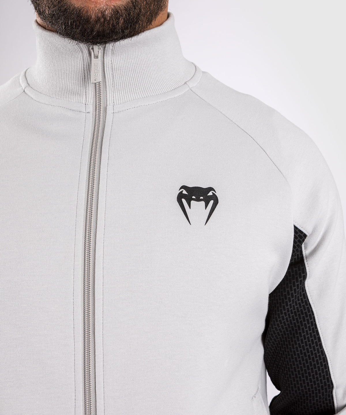 Venum x Dodge Demon 170 Herren-Jacke mit durchgehendem Reißverschluss - Grau