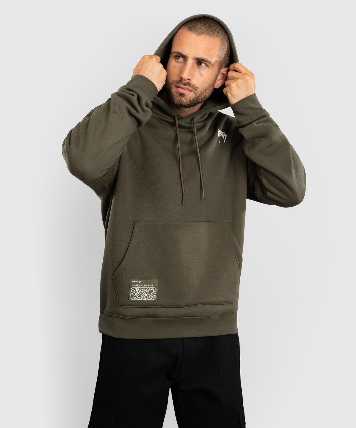 Venum Serpenti Hoodie - Khaki/Bronze/Ivory
