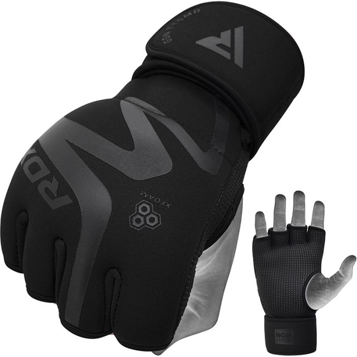 RDX T15 Guantes Interiores de Neopreno - Negro Mate