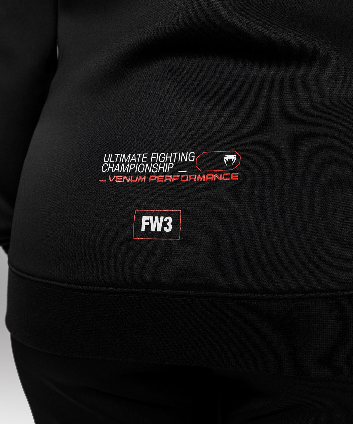 UFC Adrenaline by Venum Fight Week Felpa con Cappuccio e Zip da Donna - Nero