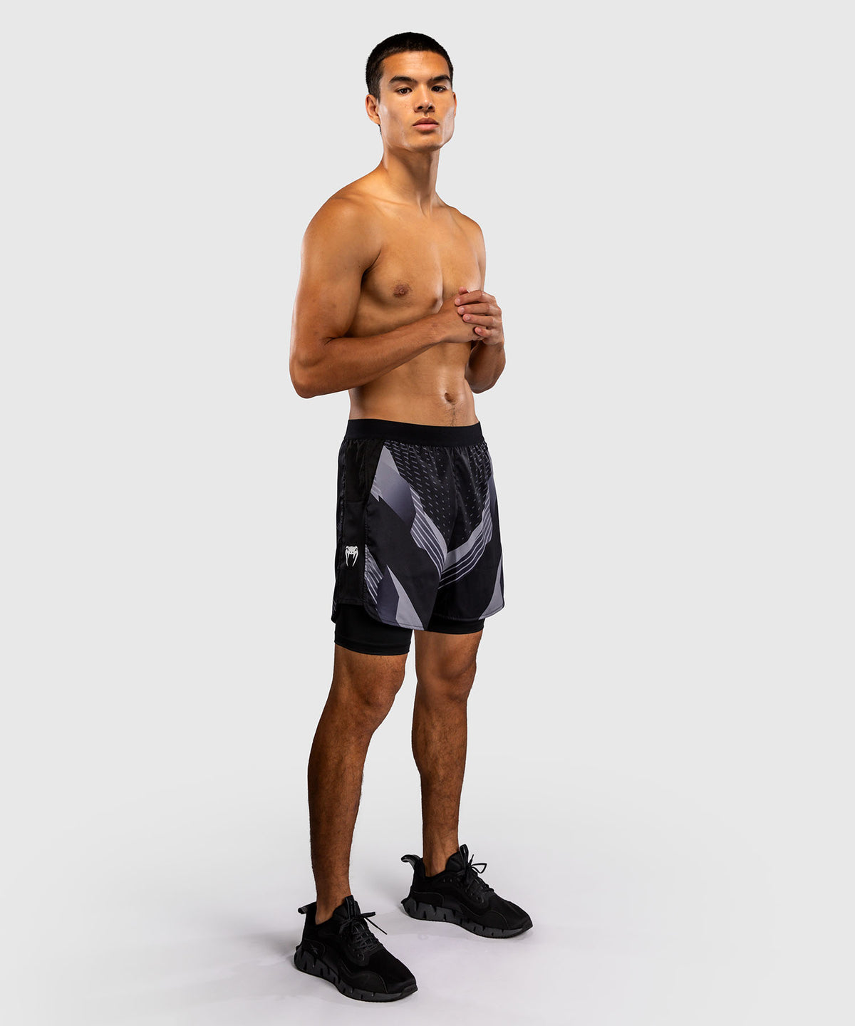 Short d’Entraînement Venum No-Gi 6.0 - Noir/Blanc