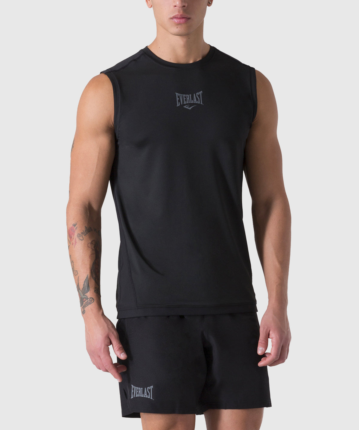 Everlast Canotta a Compressione - Nera