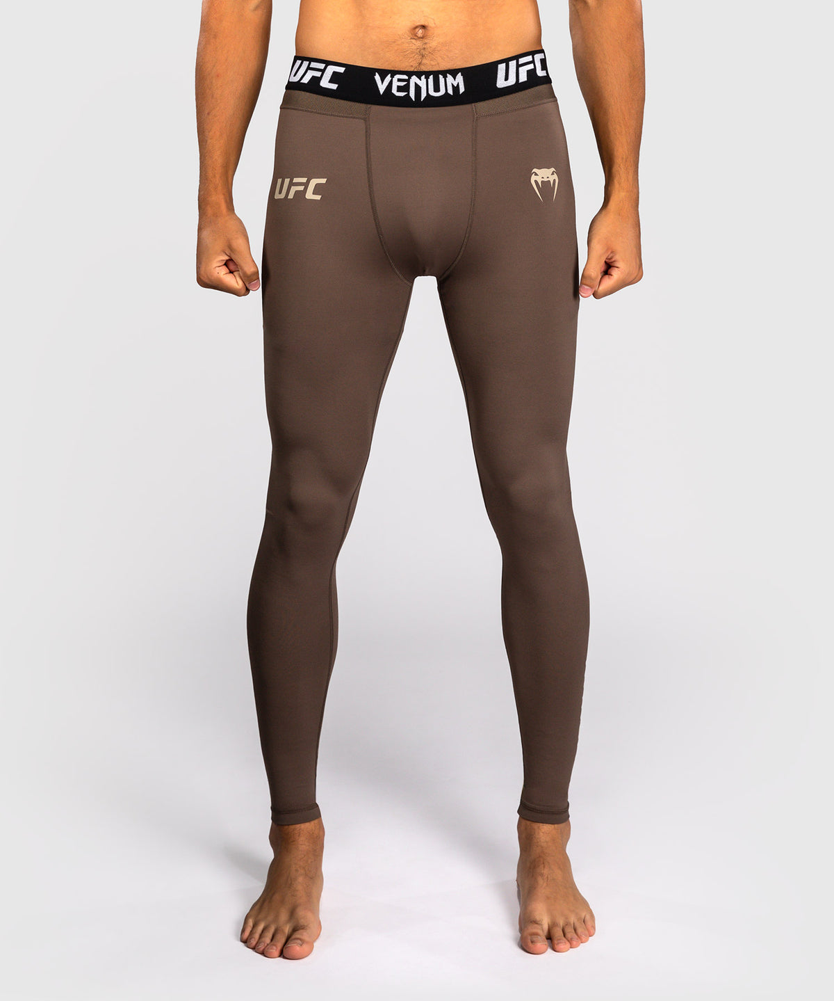 Pantalon de Compression Technique pour Homme Venum UFC Unity by Venum Authentic Fight Week - Marron