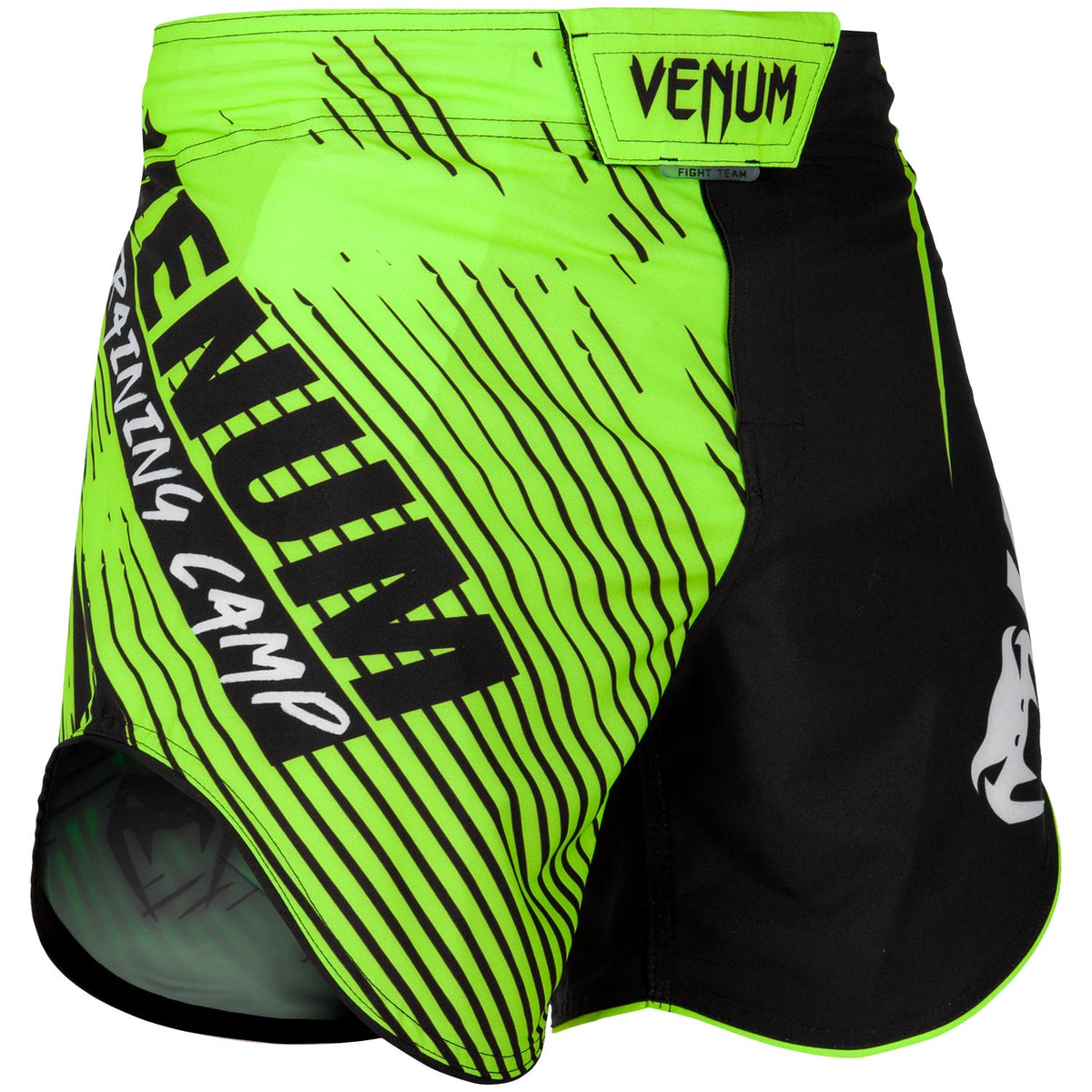 Venum Training Camp 2.0 kurze Fightshorts - Schwarz/Fluo Gelb