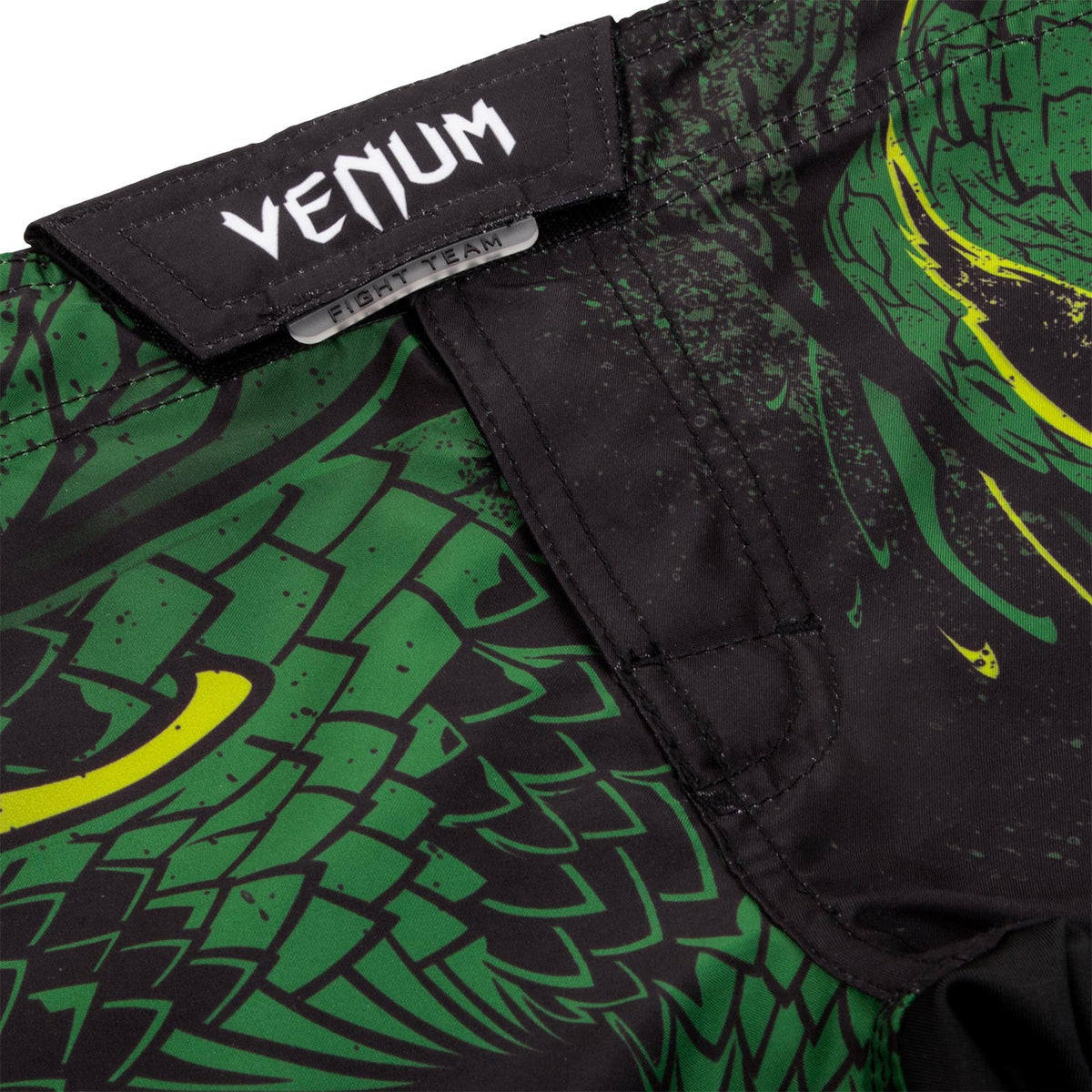 Venum Green Viper Kids Kinder Fightshorts - Schwarz/Grün