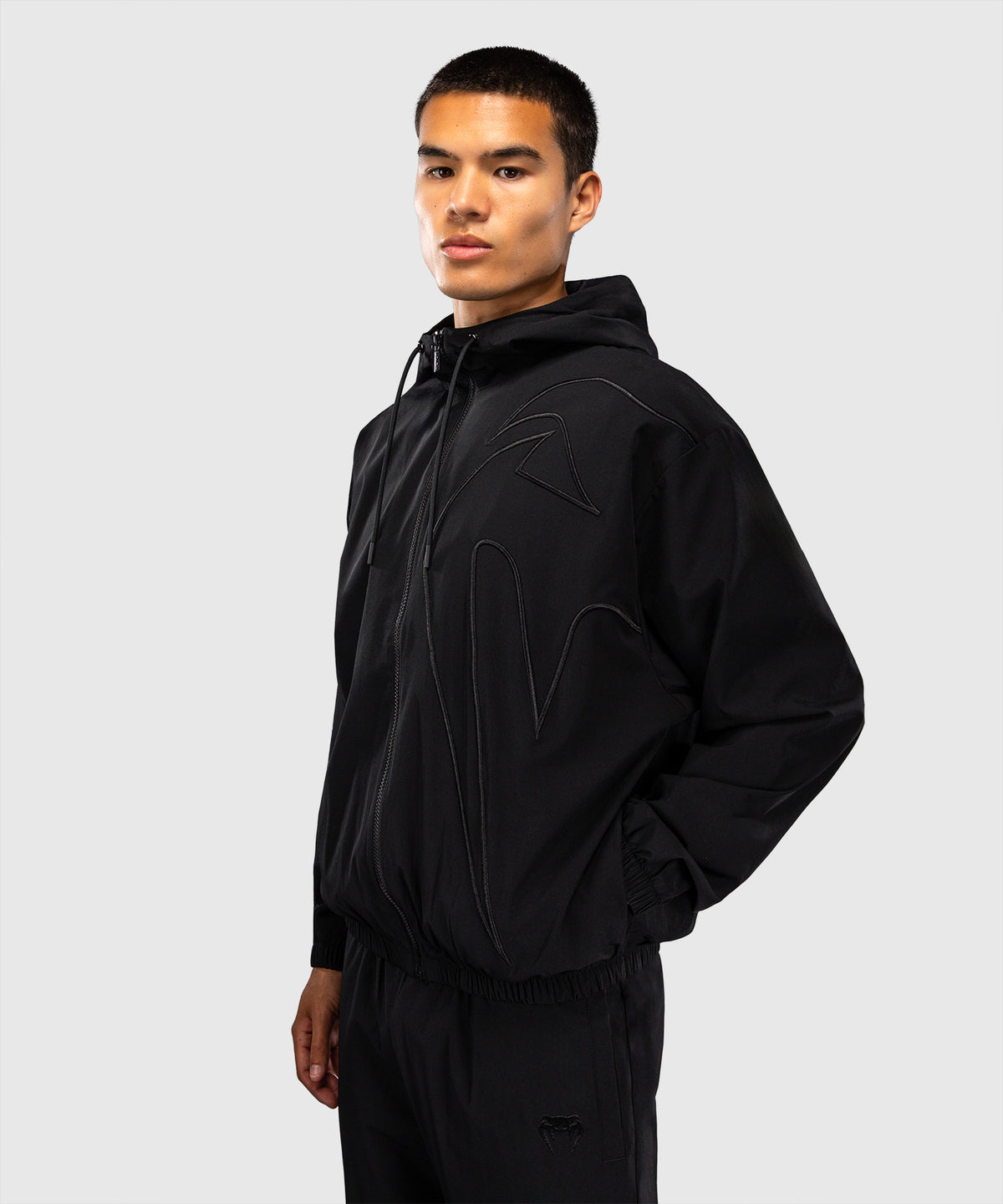 Venum Giant 3D Kapuzenpullover mit Reißverschluss - Schwarz