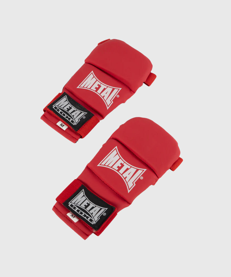 Metal Boxe Ju Jitsu Metal Guantes de Boxeo - Rojo