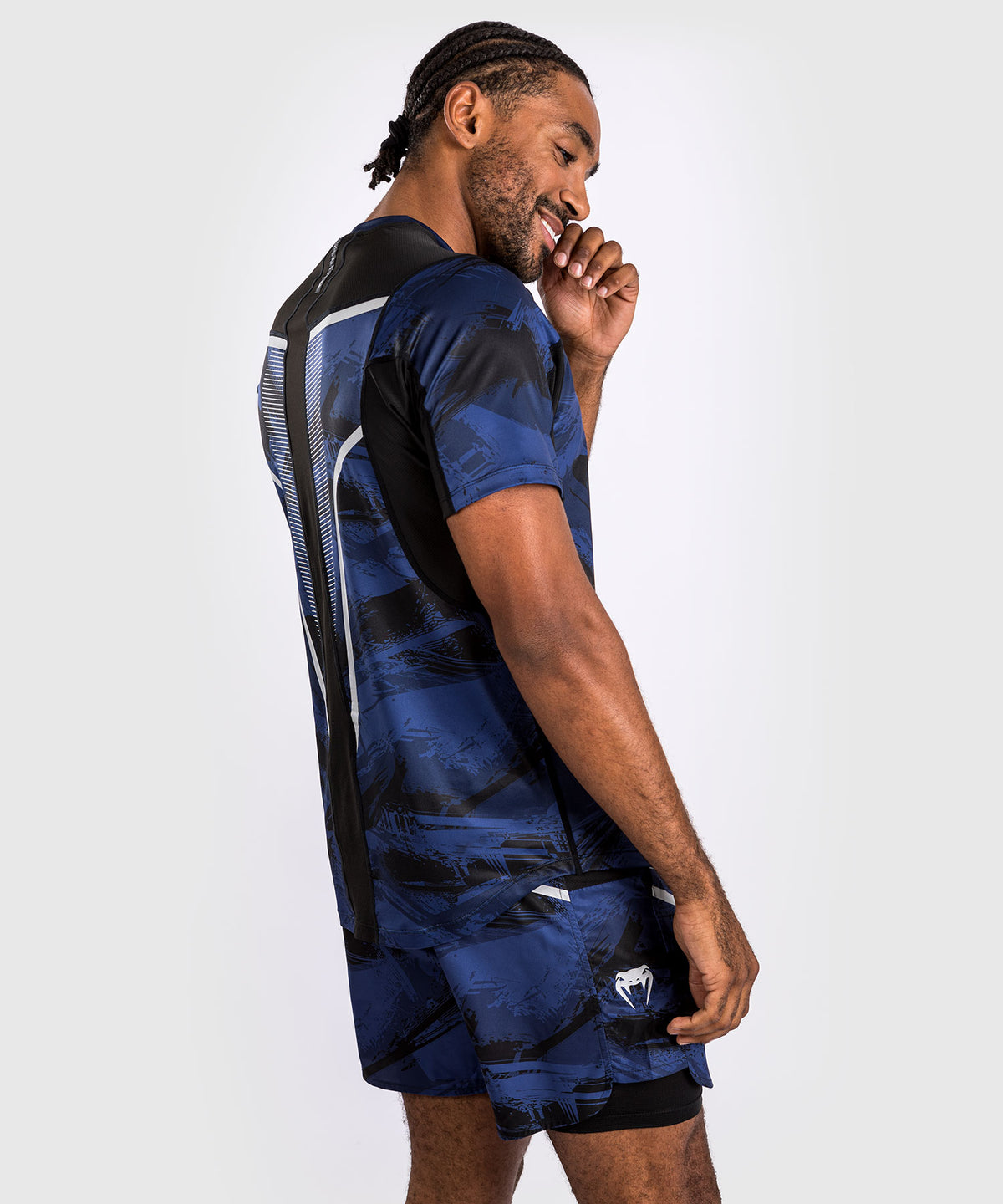 Venum Electron 3.0 Camiseta Dry-Tech - Azul marino