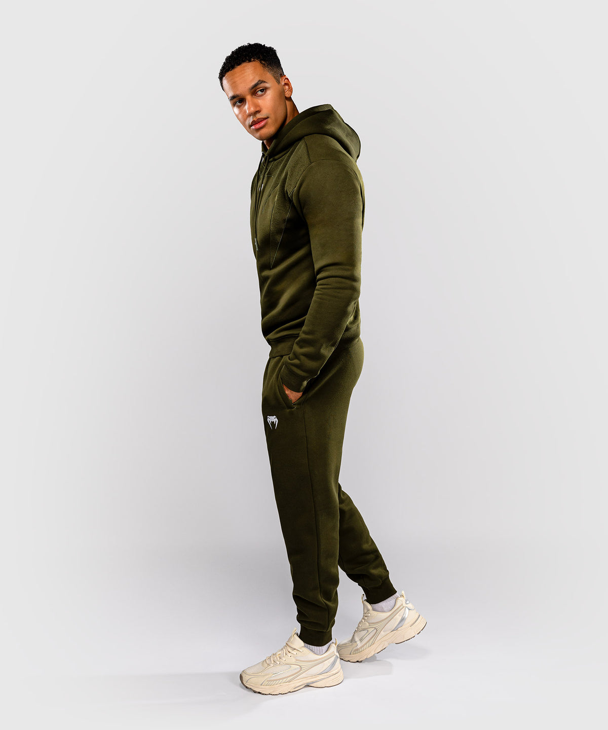 Sweat à capuche Venum Attack Fleece & Weave - Kaki