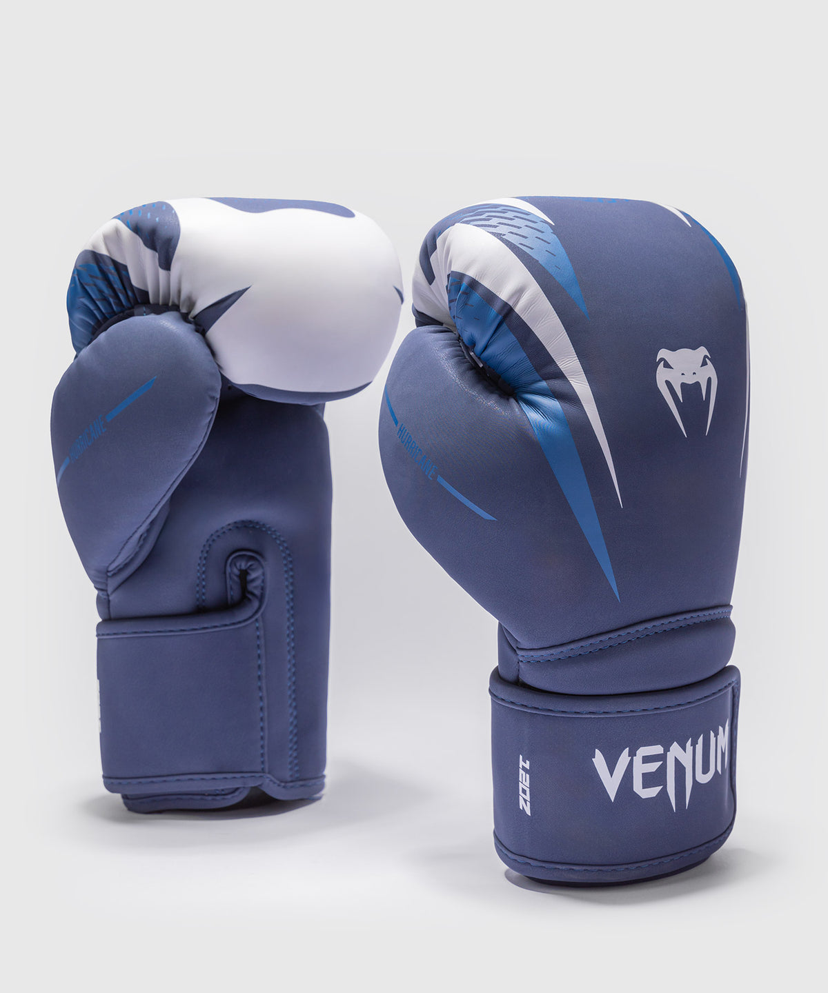 Venum Impact Hurricane Boxing Gloves - Midnight Blue/ White